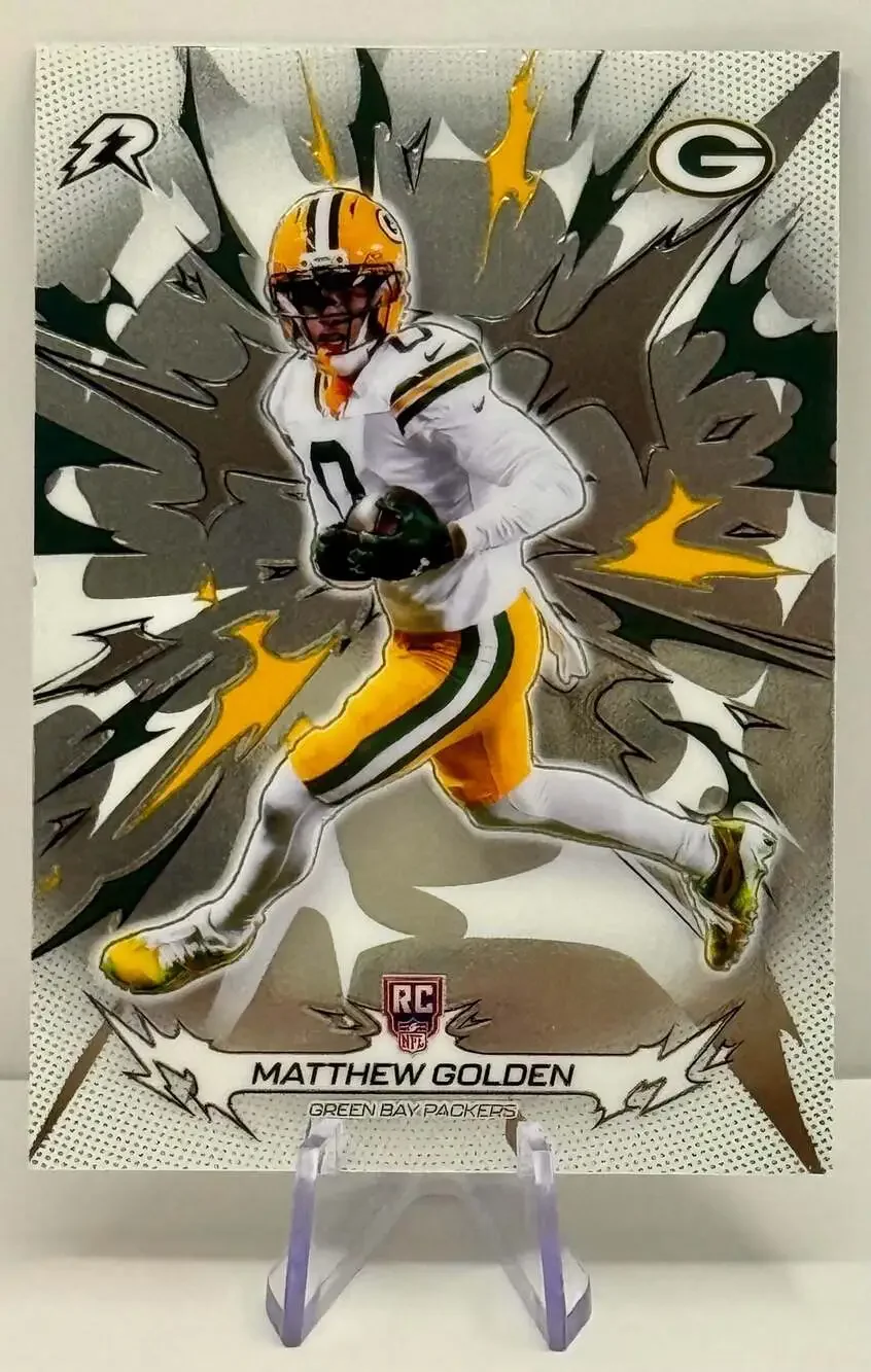 Matthew Golden 2025 Topps Resurgence Rookie Card #133 Green Bay Packers